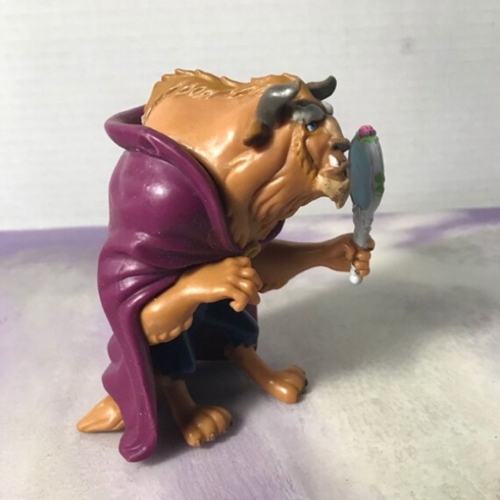 Vintage APPLAUSE Beauty And The Beast Mirror PVC Action Figure DISNEY - Picture 5 of 7